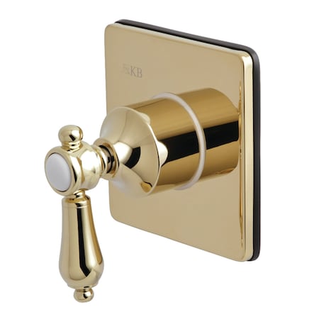 Kingston Brass KS3042BAL Heirloom Three-Way Diverter Valve W/ Trim Kit, Polished Brass KS3042BAL
